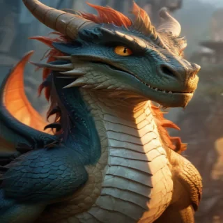 cartoon dragons