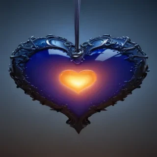 blue heart