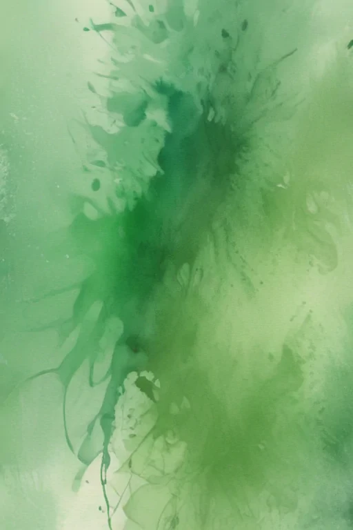 watercolor green background