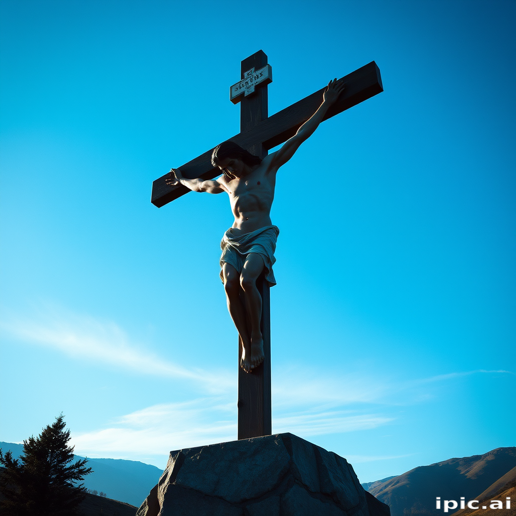 image christ on the cross