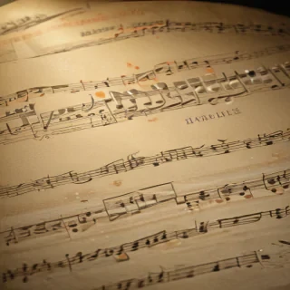 notes music background