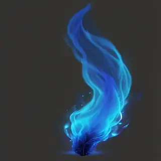 blue flame png