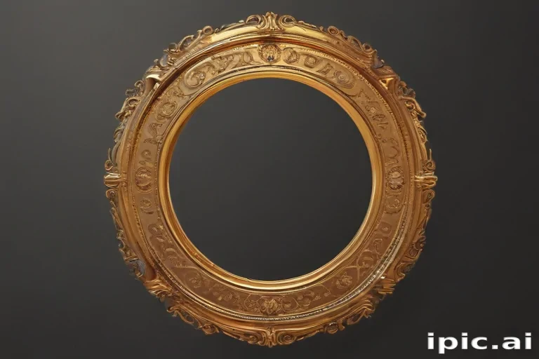 gold circle png