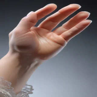 transparent prayer hands