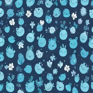 cute backgrounds blue