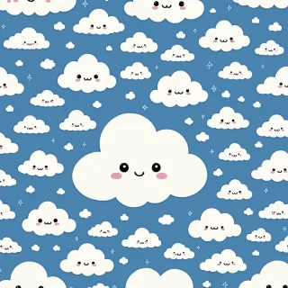 cute cloud wallpaper