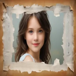 torn paper transparent