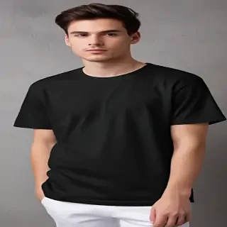 black mockup t shirt