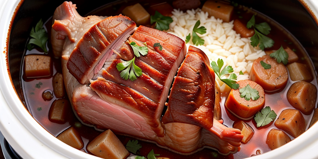 frozen pork shoulder crock pot