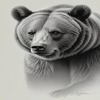drawings of bears