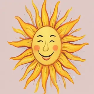 sun cartoon png
