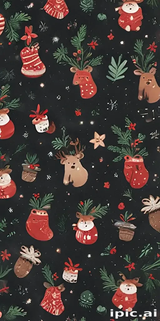 cute christmas aesthetic wallpapers