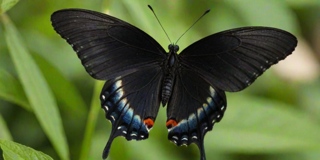 black butterfly