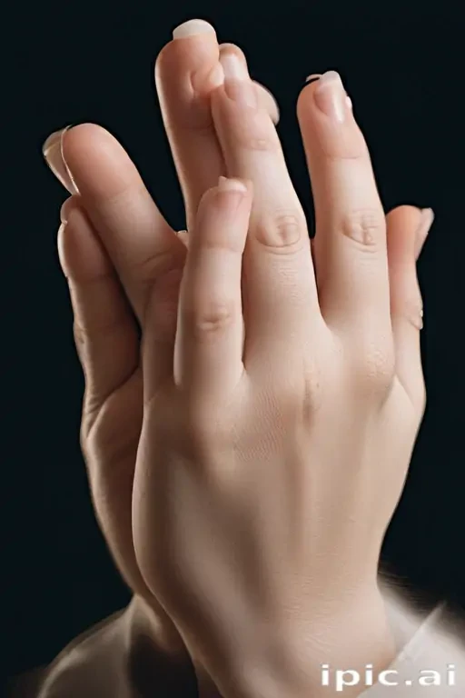 praying hands transparent