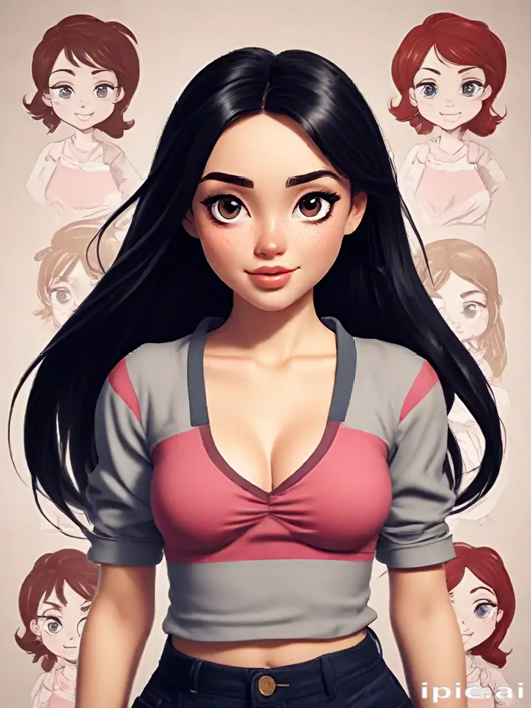 cartoon girs