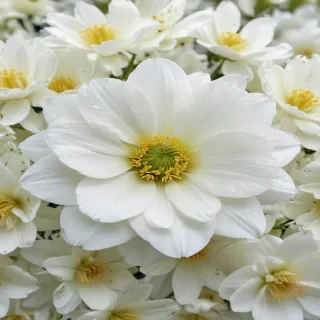 white flower wallpaper