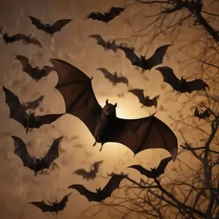 pics of halloween bats