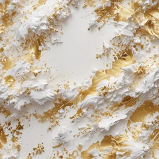gold and white background