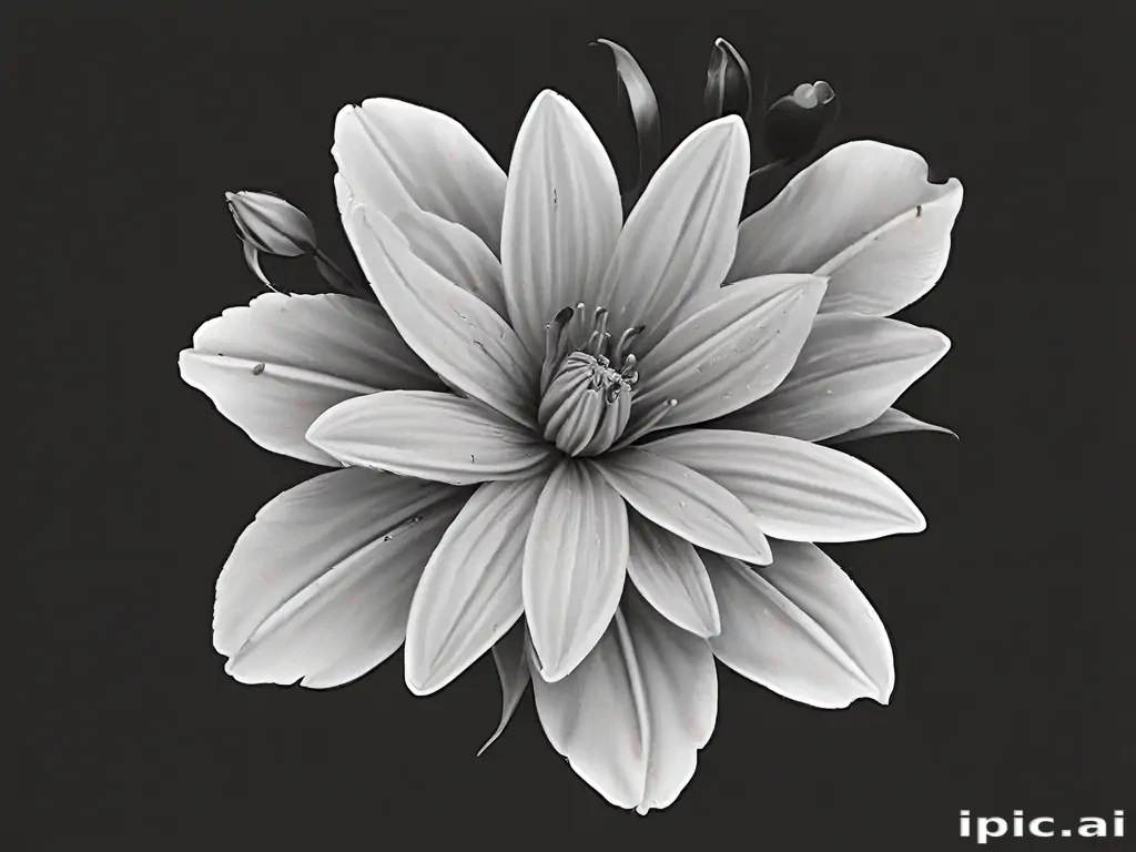 flower outline png