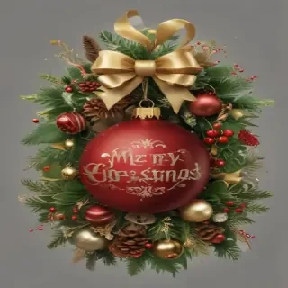 merry christmas png transparent