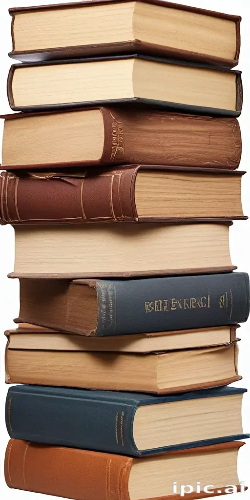 books stacked png