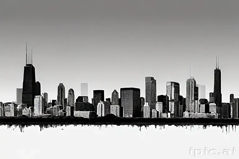 chicago skyline png