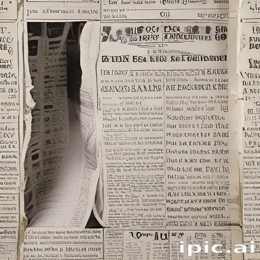 ripped newspaper png