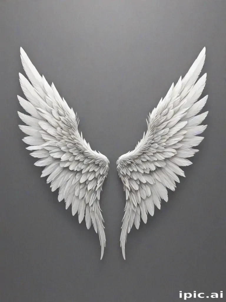 angel wings transparent background