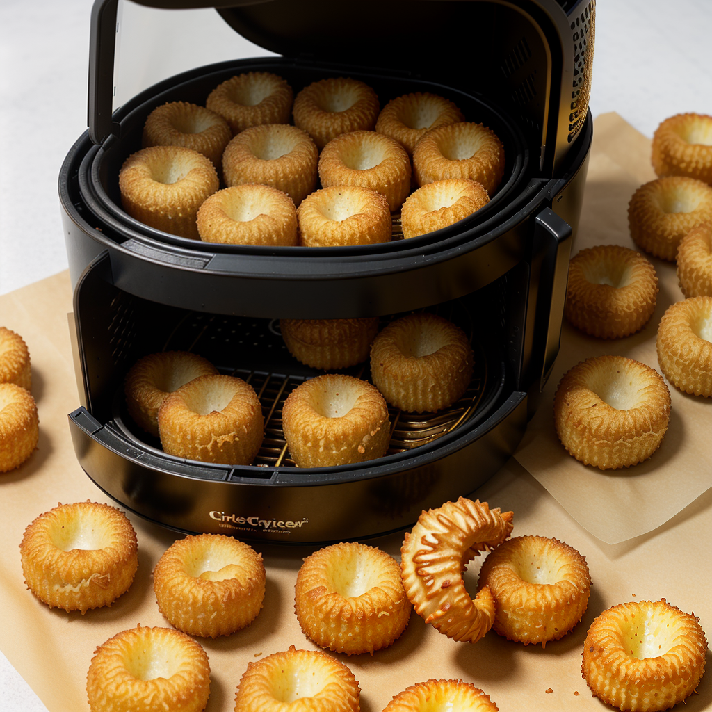 air fryer golden crispy crowns