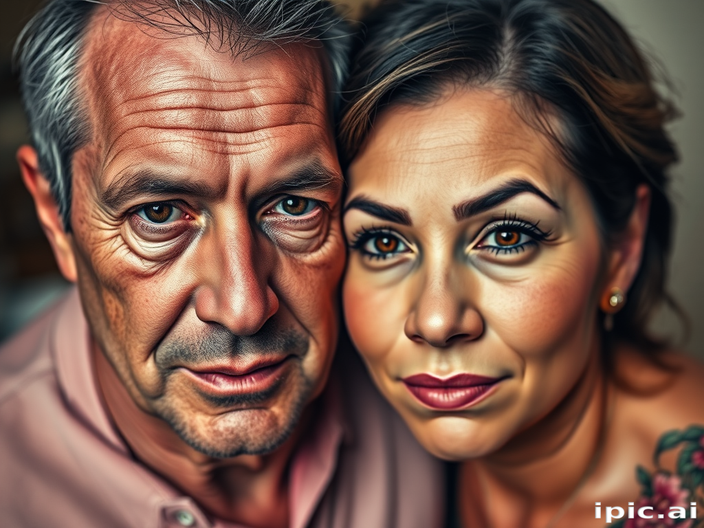 Photorealistic color portrait tattoo capturing the essence of a loved one, showcasing lifelike skin tones, expressive eyes, and intricate details that bring the image to life
