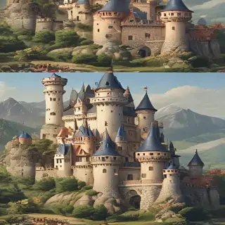 cartoon castel