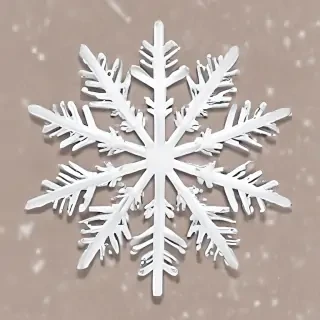 free snowflake clip art
