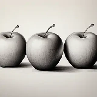 apple drawings