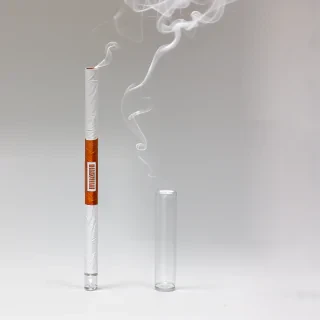 transparent cigarette
