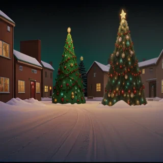 christmas story background