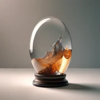 transparent bomb