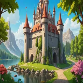 cartoon castel