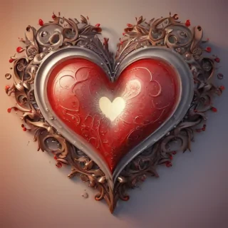 beautiful heart wallpaper