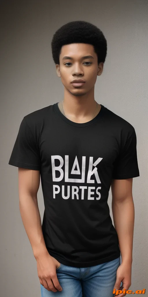 black tee png