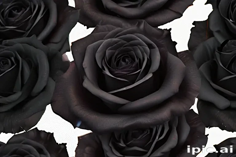 black roses png