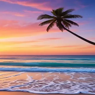beach screensaver iphone