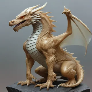 transparent dragon