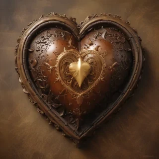 brown heart