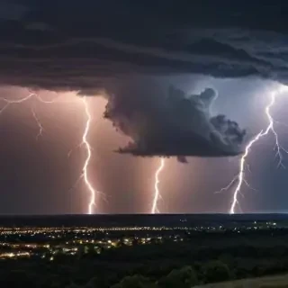 thunderstorm wallpaper
