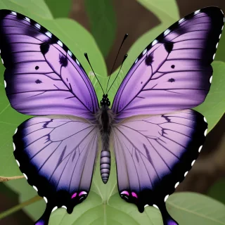 purple butterfly