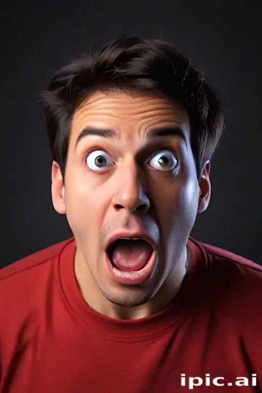 shocked face png