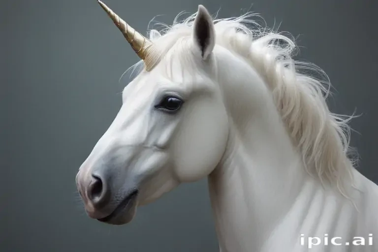 unicorn outline