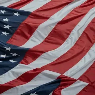 american flag aesthetic