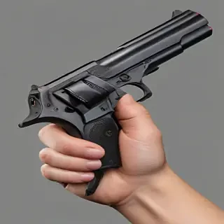hand with gun png