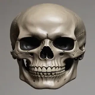 skull face png